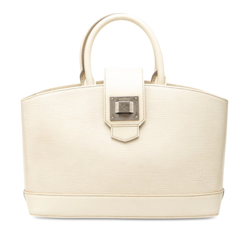 ルイ ヴィトン エピ ミラボーPM ハンドバッグ M4033J イヴォワール ホワイト レザー レディース LOUIS VUITTON 中古