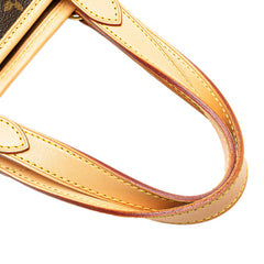 ルイ ヴィトン モノグラム バティニョール ハンドバッグ M51156 ブラウン PVC レザー レディース LOUIS VUITTON 【中古】