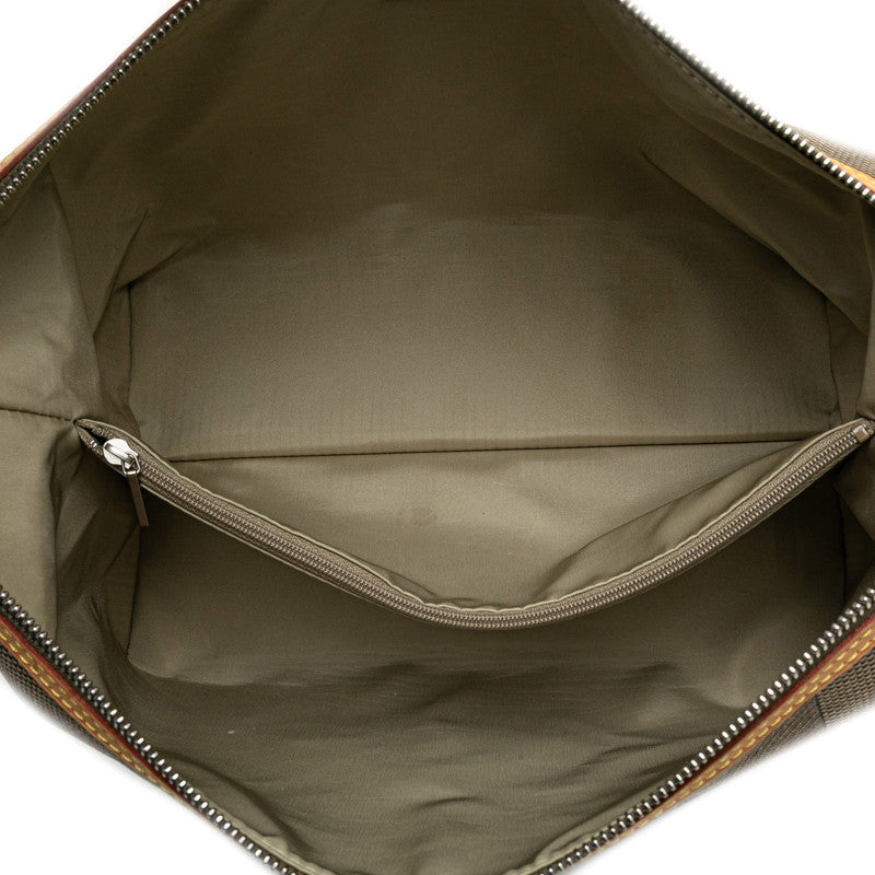 ルイ ヴィトン ダミエ ジェアン トゥルース アルバトロス ポーチ M93089 テール カーキ キャンバス レザー レディース LOUIS VUITTON 【中古】