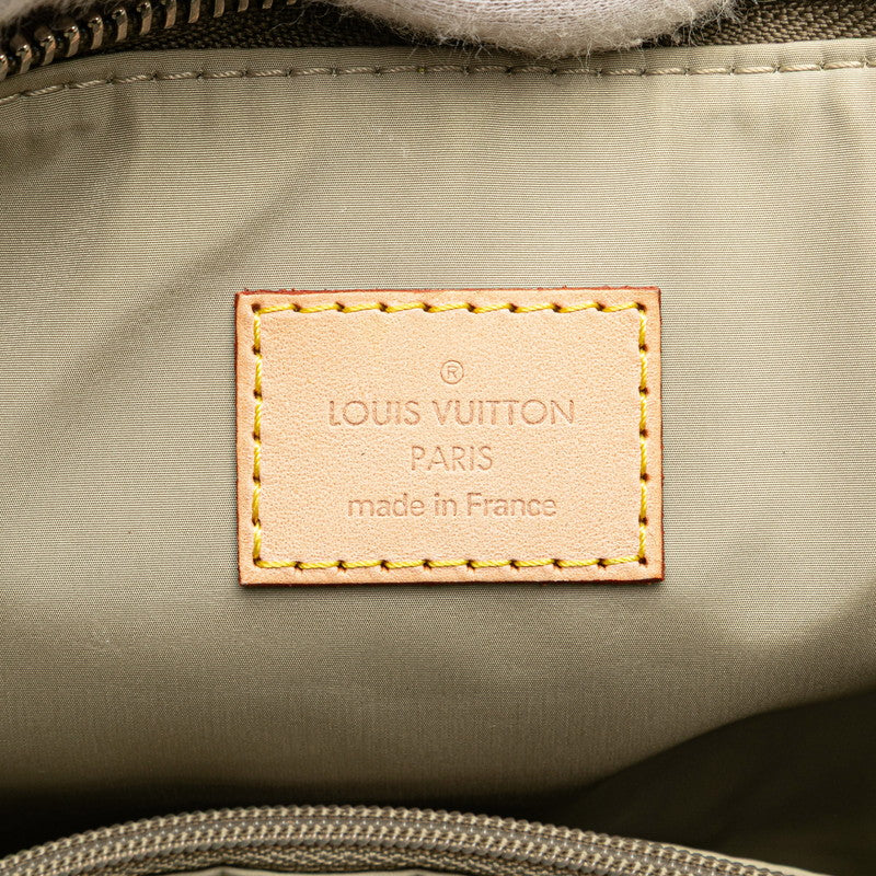 ルイ ヴィトン ダミエ ジェアン トゥルース アルバトロス ポーチ M93089 テール カーキ キャンバス レザー レディース LOUIS VUITTON 【中古】