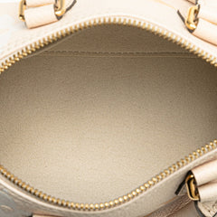 ルイ ヴィトン モノグラム アンプラント パピヨンBB ハンドバッグ ショルダーバッグ 2WAY M45708 クレーム サフラン グレインカーフレザー レディース LOUIS VUITTON 【中古】