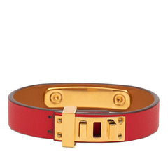 エルメス アスドゥクール ブレスレット サイズ：T2 レッド ヴォースイフト レディース HERMES 【中古】