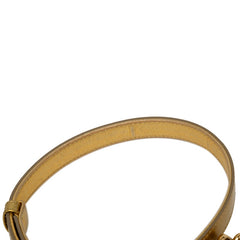 シャネル ココマーク マトラッセ ボーイシャネル チェーン ショルダーバッグ ゴールド パテントレザー レディース CHANEL 【中古】