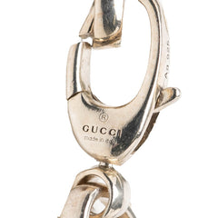 グッチ チェーン GGロゴ ペンダント ネックレス SV925 シルバー レディース GUCCI 中古