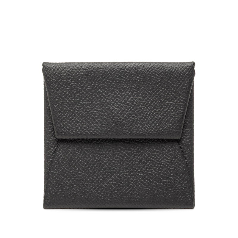 エルメス バスティア コインケース ブラック ヴォーエプソン レディース HERMES 【中古】
