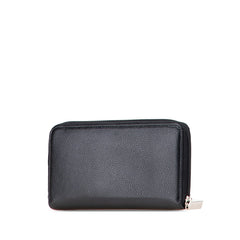シャネル ココマーク ラウンドファスナー 長財布 ブラック キャビアスキン レディース CHANEL 【中古】
