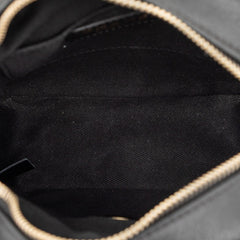 シャネル マトラッセ ココマーク チェーン ショルダーバッグ ブラック レザー レディース CHANEL 【中古】