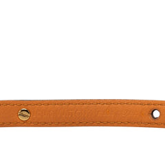ルイ ヴィトン ブラスレ ロゴマニア ブレスレット M4150F ブラウン PVC レザー レディース LOUIS VUITTON 中古