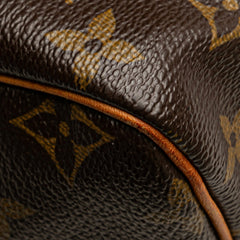 ルイ ヴィトン モノグラム スピーディ30 ハンドバッグ ミニボストンバッグ M41526 ブラウン PVC レザー レディース LOUIS VUITTON 【中古】