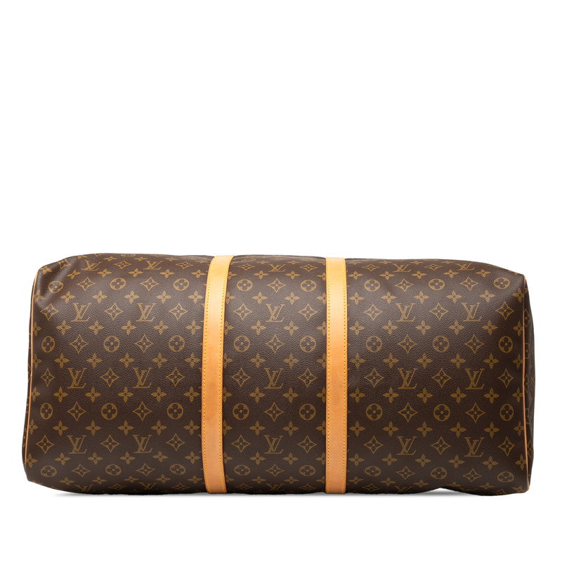 ルイ ヴィトン モノグラム キーポル60 ボストンバッグ トラベルバッグ M41422 ブラウン PVC レザー レディース LOUIS VUITTON 【中古】