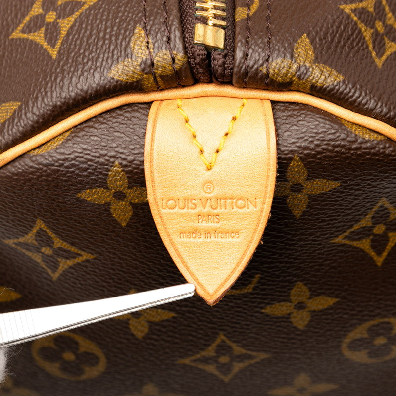 ルイ ヴィトン モノグラム キーポル60 ボストンバッグ トラベルバッグ M41422 ブラウン PVC レザー レディース LOUIS VUITTON 【中古】