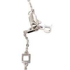 ディオール I LOVE DIOR ハートアロー チェーン ペンダント ネックレス シルバー メタル レディース Dior 【中古】