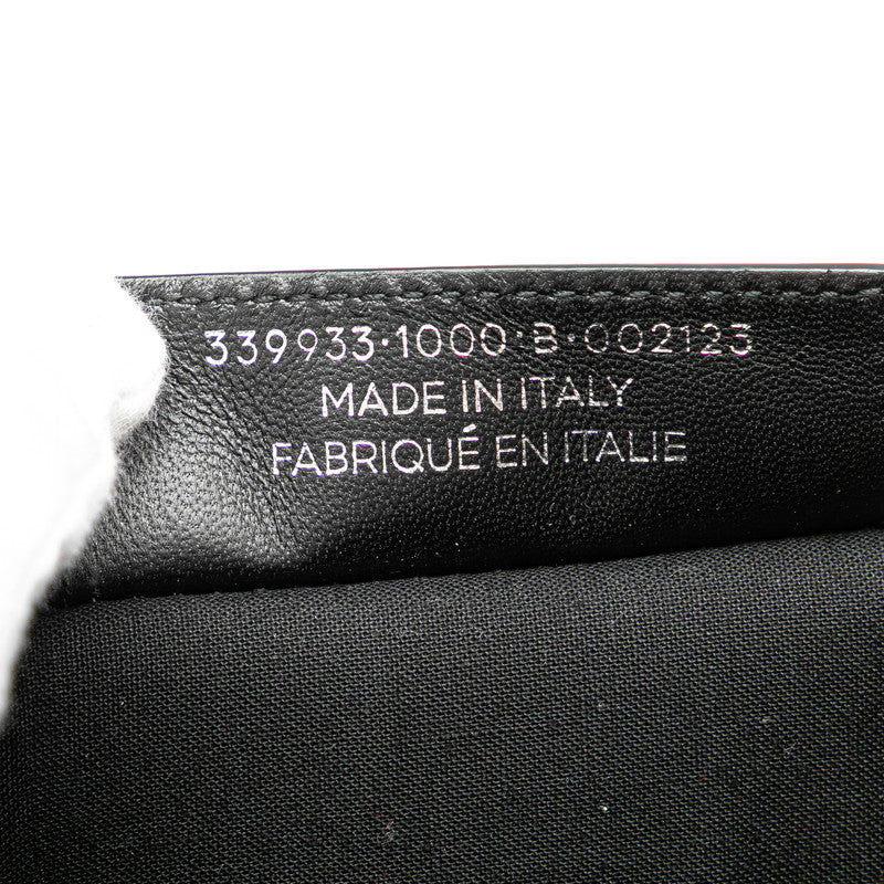 バレンシアガ ネイビーカバス S ハンドバッグ 339933 ブラック レザー レディース BALENCIAGA 【中古】