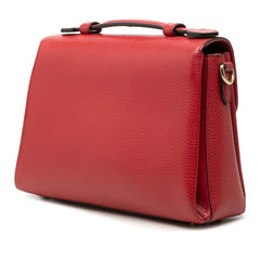 グッチ インターロッキングG ハンドバッグ ショルダーバッグ 2WAY 510302 レッド レザー レディース GUCCI 中古