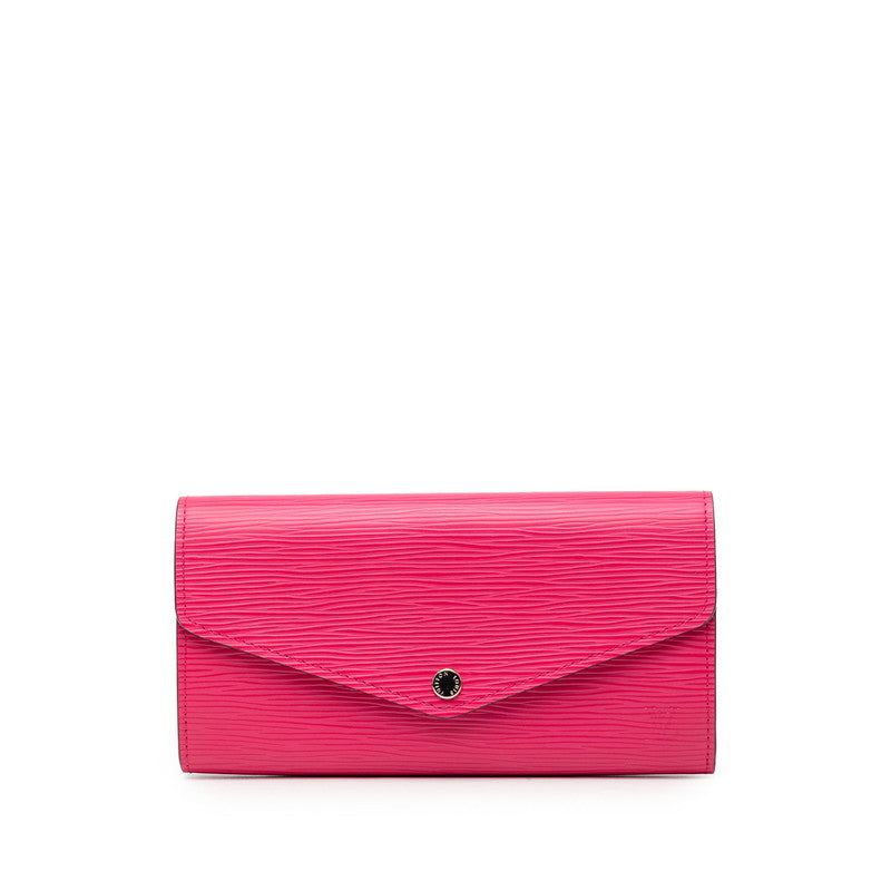 ルイ ヴィトン エピ ポルトフォイユ サラ 長財布 ロングウォレット M41958 ホットピンク レザー レディース LOUIS VUITTON 【中古】