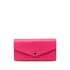 ルイ ヴィトン エピ ポルトフォイユ サラ 長財布 ロングウォレット M41958 ホットピンク レザー レディース LOUIS VUITTON 【中古】