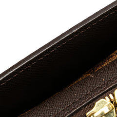 ルイ ヴィトン ダミエ トリアナ ハンドバッグ N51155 ブラウン PVC レザー レディース LOUIS VUITTON 【中古】