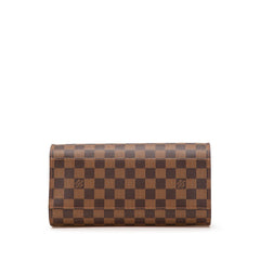 ルイ ヴィトン ダミエ トリアナ ハンドバッグ N51155 ブラウン PVC レザー レディース LOUIS VUITTON 【中古】