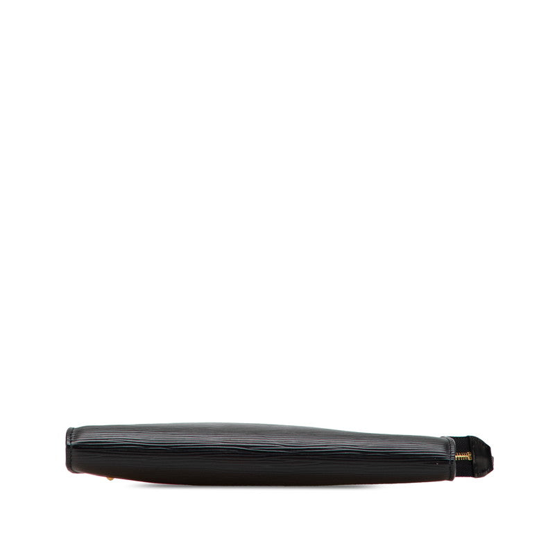ルイ ヴィトン エピ ポシェット アクセソワール アクセサリーポーチ ハンドバッグ M52942 ノワール ブラック レザー レディース LOUIS VUITTON 【中古】