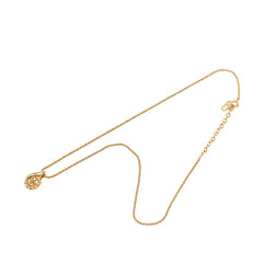 ディオール CDロゴ ペンダント ネックレス ゴールド メッキ GP レディース Dior 【中古】