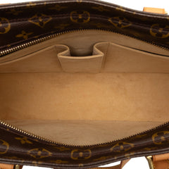 ルイ ヴィトン モノグラム ルコ トートバッグ ショルダーバッグ M51155 ブラウン PVC レザー レディース LOUIS VUITTON 【中古】