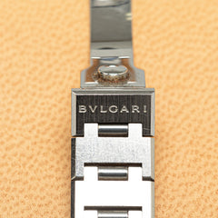 ブルガリ ブルガリブルガリ 腕時計 BBL23BSSD クオーツ ブラック文字盤 ステンレススチール レディース BVLGARI 【中古】