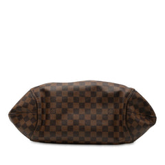 ルイ ヴィトン ダミエ システィナGM ハンドバッグ N41540 ブラウン PVC レザー レディース LOUIS VUITTON 【中古】