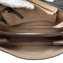 クロエ フェイ ショルダーバッグ ブラック スウェード レザー レディース Chloe 【中古】