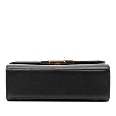 シャネル マトラッセ クリックラベル ハンドバッグ チェーン ショルダーバッグ ブラック レザー レディース CHANEL 【中古】