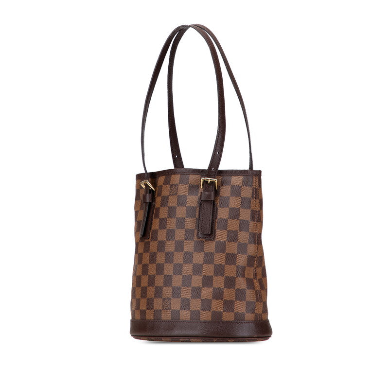 ルイ ヴィトン ダミエ マレ ショルダーバッグ トートバッグ N42240 ブラウン PVC レザー レディース LOUIS VUITTON 【中古】