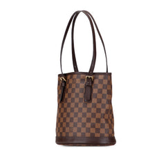 ルイ ヴィトン ダミエ マレ ショルダーバッグ トートバッグ N42240 ブラウン PVC レザー レディース LOUIS VUITTON 【中古】