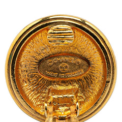 シャネル ココマーク ラウンド イヤリング ゴールド メッキ レディース CHANEL 【中古】