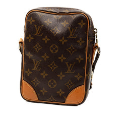 ルイ ヴィトン モノグラム アマゾン 斜め掛け ショルダーバッグ M45236 ブラウン PVC レザー レディース LOUIS VUITTON 【中古】