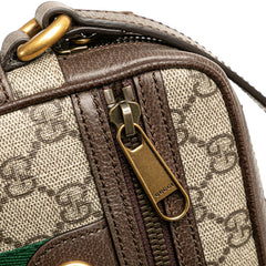 グッチ GGスプリーム オフィディア ショルダーバッグ 598127 ベージュ ブラウン PVC レザー レディース GUCCI 【中古】