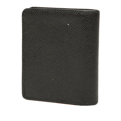 ルイ ヴィトン タイガ ポルトフォイユ マジェラン 二つ折り財布 M30552 アルドワーズ ブラック PVC レザー メンズ LOUIS VUITTON 【中古】