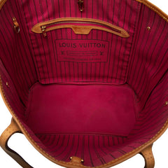 ルイ ヴィトン モノグラム ネヴァーフルMM トートバッグ ショルダーバッグ M41178 ブラウン PVC レザー レディース LOUIS VUITTON 【中古】