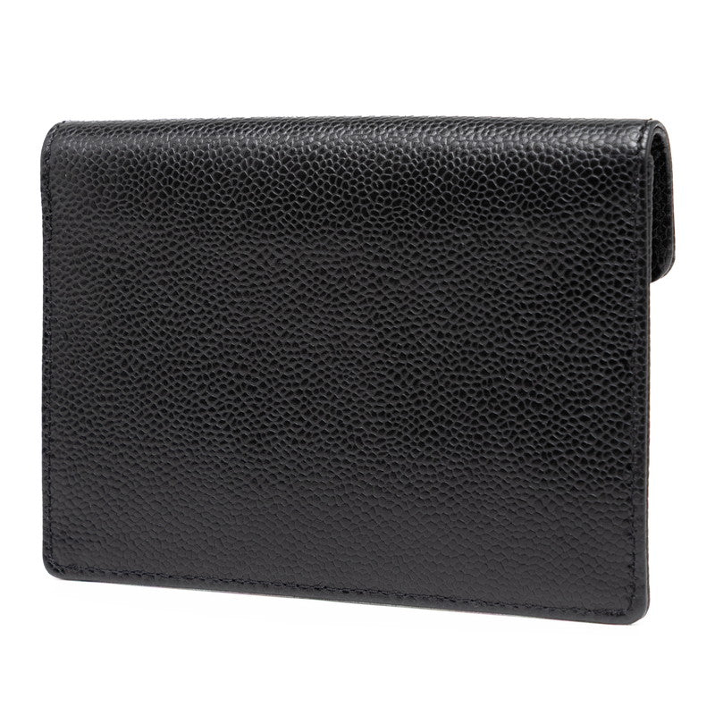 シャネル ココマーク ポーチ 財布 ブラック キャビアスキン レディース CHANEL 【中古】