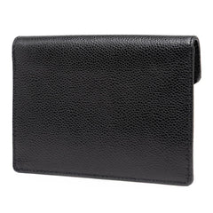 シャネル ココマーク ポーチ 財布 ブラック キャビアスキン レディース CHANEL 【中古】
