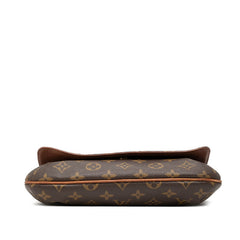 ルイ ヴィトン モノグラム ミュゼット タンゴ ショート ショルダーバッグ M51257 ブラウン PVC レザー レディース LOUIS VUITTON 【中古】