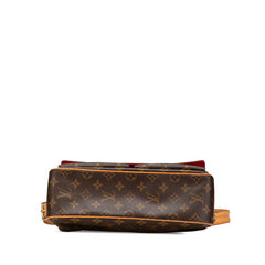 ルイ ヴィトン モノグラム ヴィバシテMM ワンショルダーバッグ M51164 ブラウン PVC レザー レディース LOUIS VUITTON 【中古】