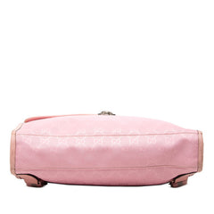 グッチ GGインプリメ リュック バックパック 271102 ピンク PVC レザー レディース GUCCI 中古