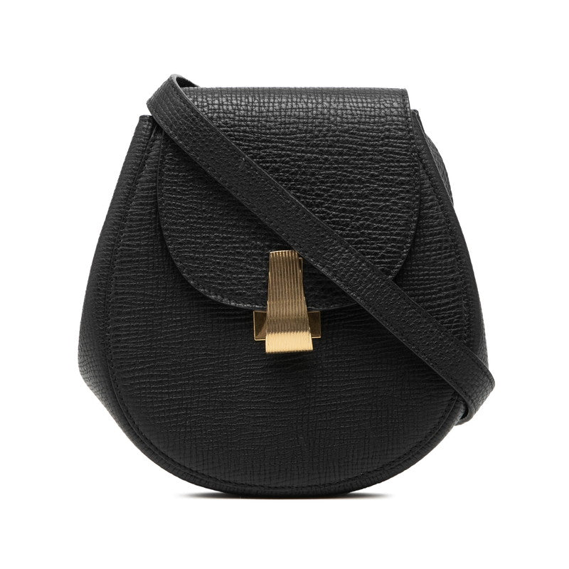 ボッテガヴェネタ ショルダーバッグ ポーチ ブラック レザー レディース BOTTEGAVENETA 【中古】