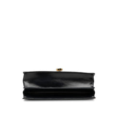 グッチ オールドグッチ ハンドバッグ ネイビー レザー レディース GUCCI 【中古】