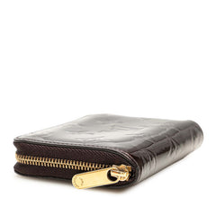 ルイ ヴィトン モノグラム ヴェルニ ジッピーコインパース コインケース M93607 アマラント パープル パテントレザー レディース LOUIS VUITTON 【中古】