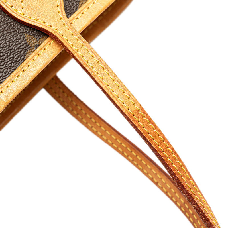 ルイ ヴィトン モノグラム ネヴァーフルPM ハンドバッグ トートバッグ M41245 ブラウン PVC レザー レディース LOUIS VUITTON 【中古】