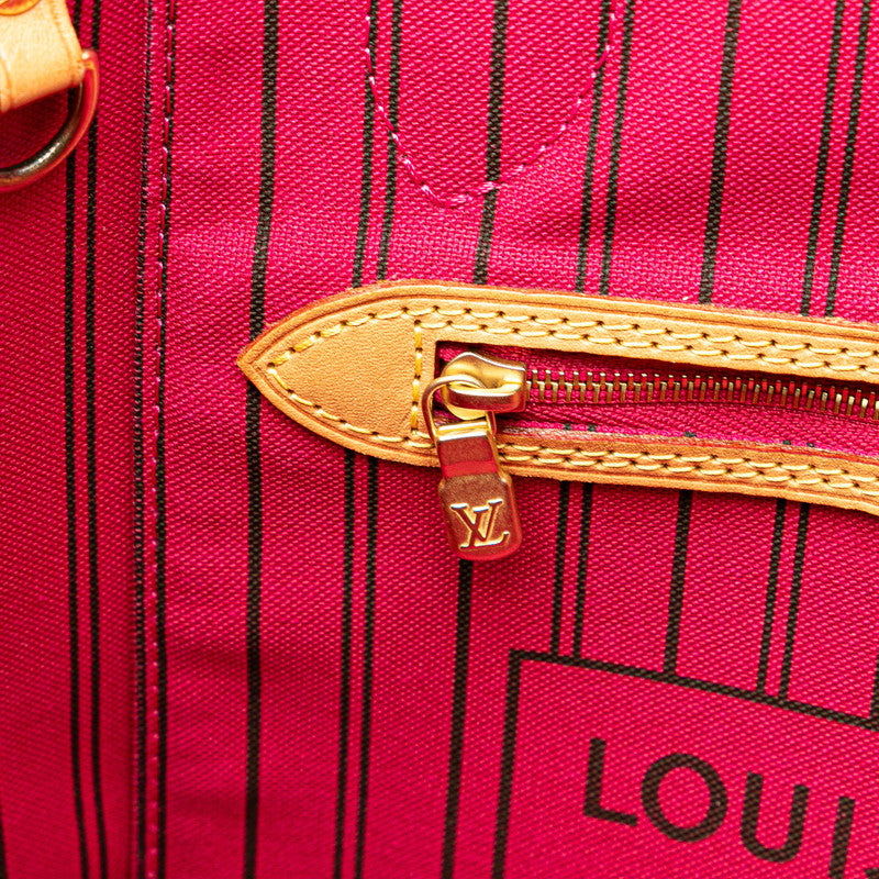 ルイ ヴィトン モノグラム ネヴァーフルPM ハンドバッグ トートバッグ M41245 ブラウン PVC レザー レディース LOUIS VUITTON 【中古】