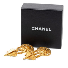 シャネル ヴィンテージ ココマーク イヤリング 95A ゴールド メッキ レディース CHANEL 【中古】