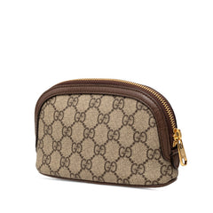 グッチ オフィディア GGスプリーム ポーチ 小物入れ 625550 ベージュ マルチカラー PVC レザー レディース GUCCI 【中古】