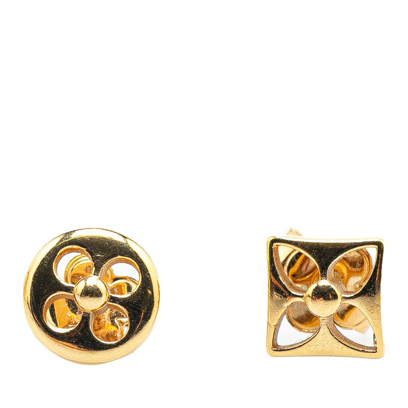 ルイ ヴィトン ブックレドレイユ クレイジー イン ロック ピアス M00395 ゴールド メッキ レディース LOUIS VUITTON 【中古】