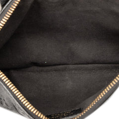 ルイ ヴィトン モノグラム アンプラント トワイス ショルダーバッグ M50258 ブラック レザー レディース LOUIS VUITTON 【中古】